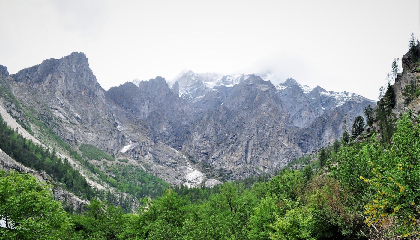 Les montagnes en Inde