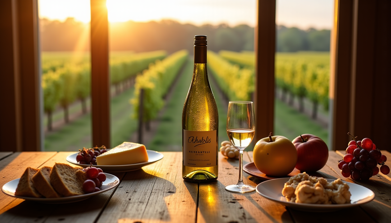 Vin blanc Chablis à l&rsquo;apéritif : nos conseils pour une dégustation réussie
